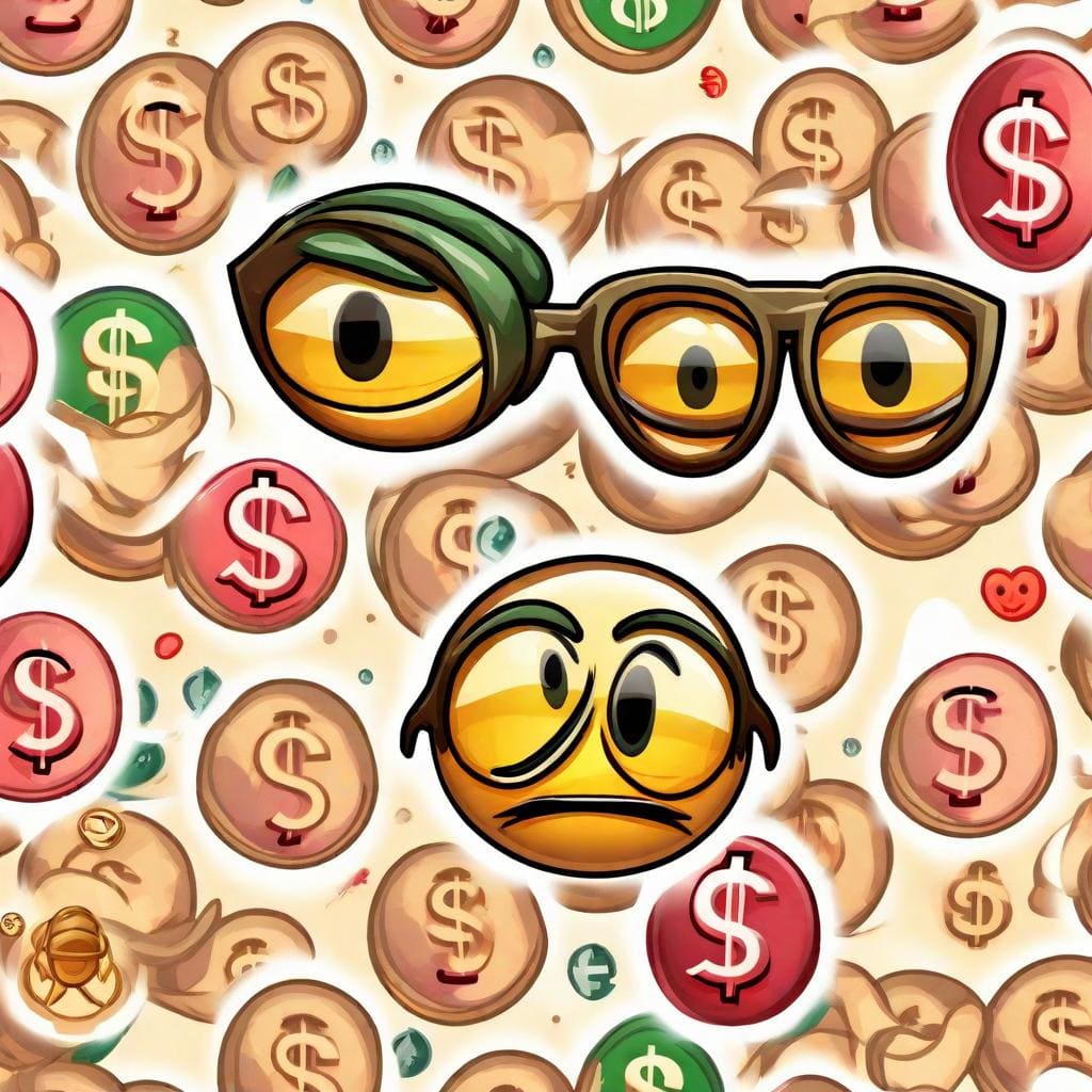 Emoji ojos de dinero para copiar y pegar